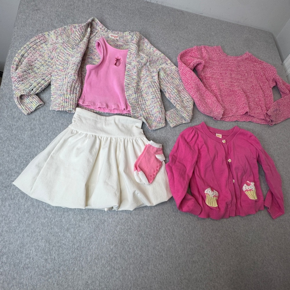 Girls Capsule Wardrobe Outfit‎ Set Size 6 Coordinated Mix And Match